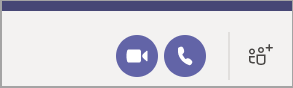 Screenshot che mostra come selezionare Videochiamata o Chiamata vocale.