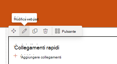 Screenshot della web part.