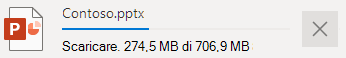 Download di file in OneDrive