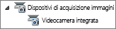 Elenco di dispositivi di acquisizione immagini