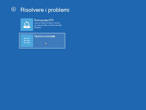Risolvere i problemi