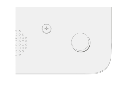 Piede sinistro di Surface Laptop SE.