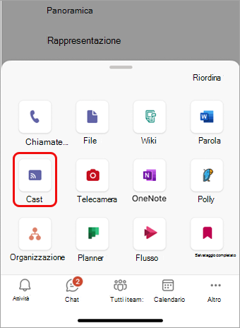 Toccare Schermi