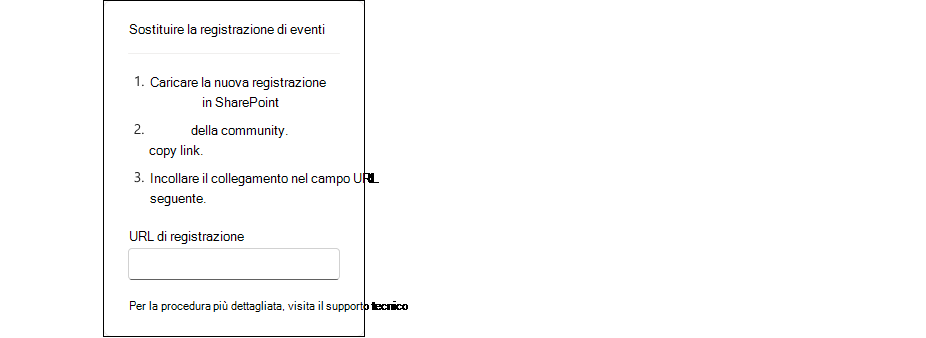 Il municipio produce un video che è possibile gestire da questa posizione.