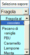 Esempio di controllo ActiveX casella combinata
