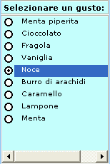 Esempio di controllo ActiveX casella di riepilogo