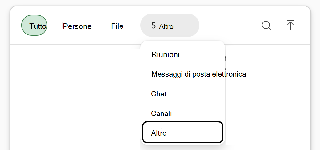 Screenshot del menu 