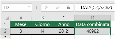 DATA esempio 1