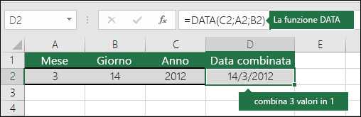 DATA Esempio 2