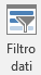 Screenshot del pulsante Inserisci filtro dei dati.