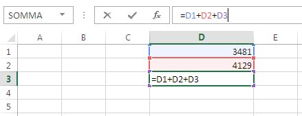 Una formula che causa un riferimento circolare in Excel