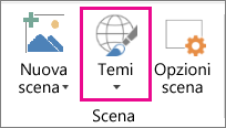 Opzione Temi di Mappe 3D