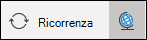 Modificare la ricorrenza e visualizzare i fusi orari