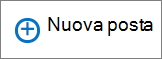 Screenshot che mostra il controllo Nuovo messaggio usato per creare un messaggio di posta elettronica.