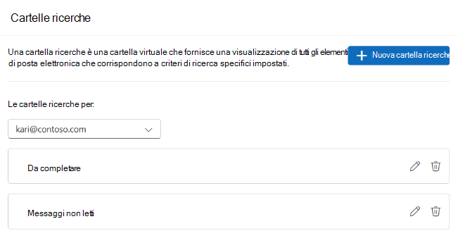 cartelle ricerche