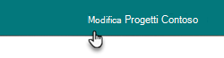 Nome del piè di pagina e pulsante Modifica