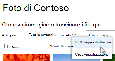 Visualizzazione di foto