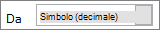Tipo di codice carattere Ascii