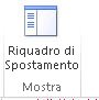 Pulsante di visualizzazione del riquadro di spostamento in Access