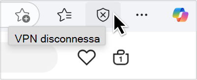 Screenshot pf VPN disconnesso