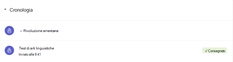 Screenshot dei moduli.