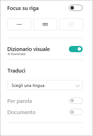 Preferenze di lettura