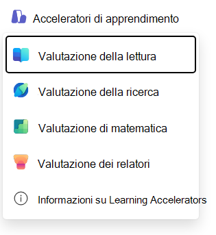 Screenshot dell'avanzamento della lettura.