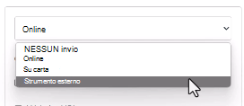Strumento esterno