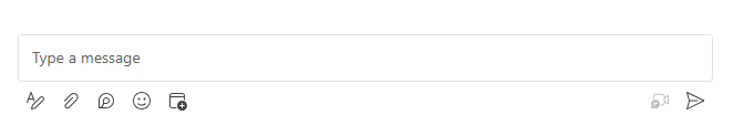 Screenshot of message.