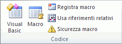 Gruppo Codice della scheda Sviluppo