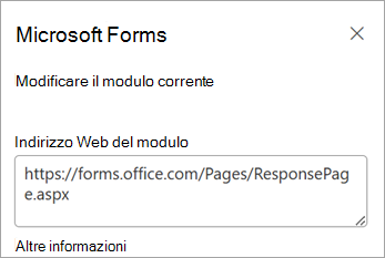 Selezionare Modifica modulo corrente