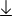 Icona della freccia di download