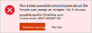 Errore di riformulazione