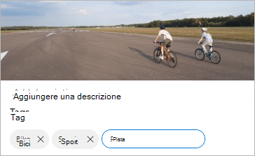 Opzione Modifica tag di OneDrive.