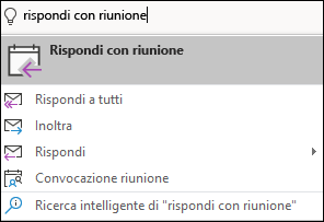 Usare Che cosa si vuole fare? per trovare le voci di menu
