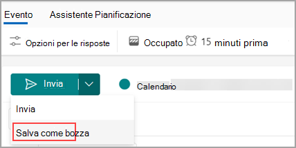 Calendario di Outlook