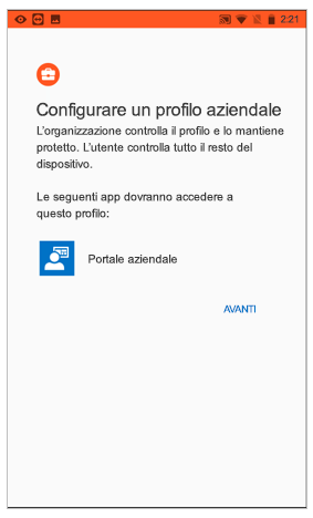 Configurare un profilo aziendale