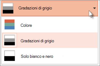 Scegliere una combinazione di colori per la stampa