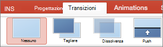 PowerPoint per Mac Transitions