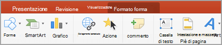Fare clic su Azione