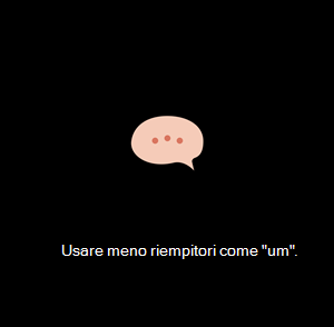 Feedback in tempo reale durante le prove