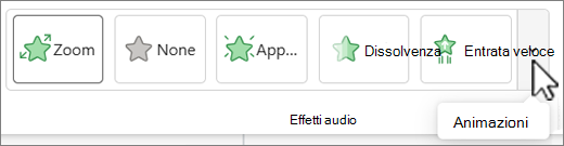 Raccolta animazioni con freccia di animazione.