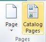 Avvio della composizione delle pagine di catalogo