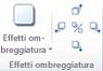 Gruppo Effetti ombreggiatura della scheda Strumenti immagine di Publisher  2010