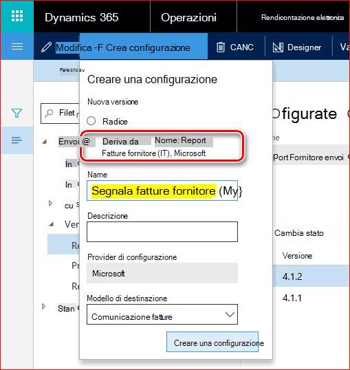 Questa immagine illustra come scaricare e configurare le configurazioni GER.