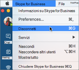Disconnettersi