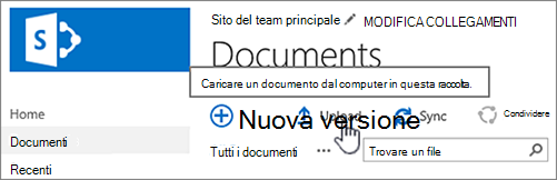 Carica documento