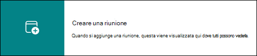 Collegamento che reindirizza l'utente al calendario del gruppo in Outlook.