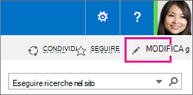 Collegamento Modifica
