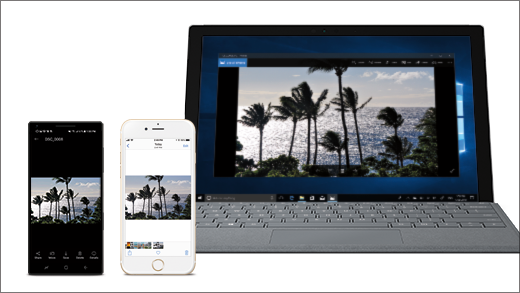 Surface con android e iPhone